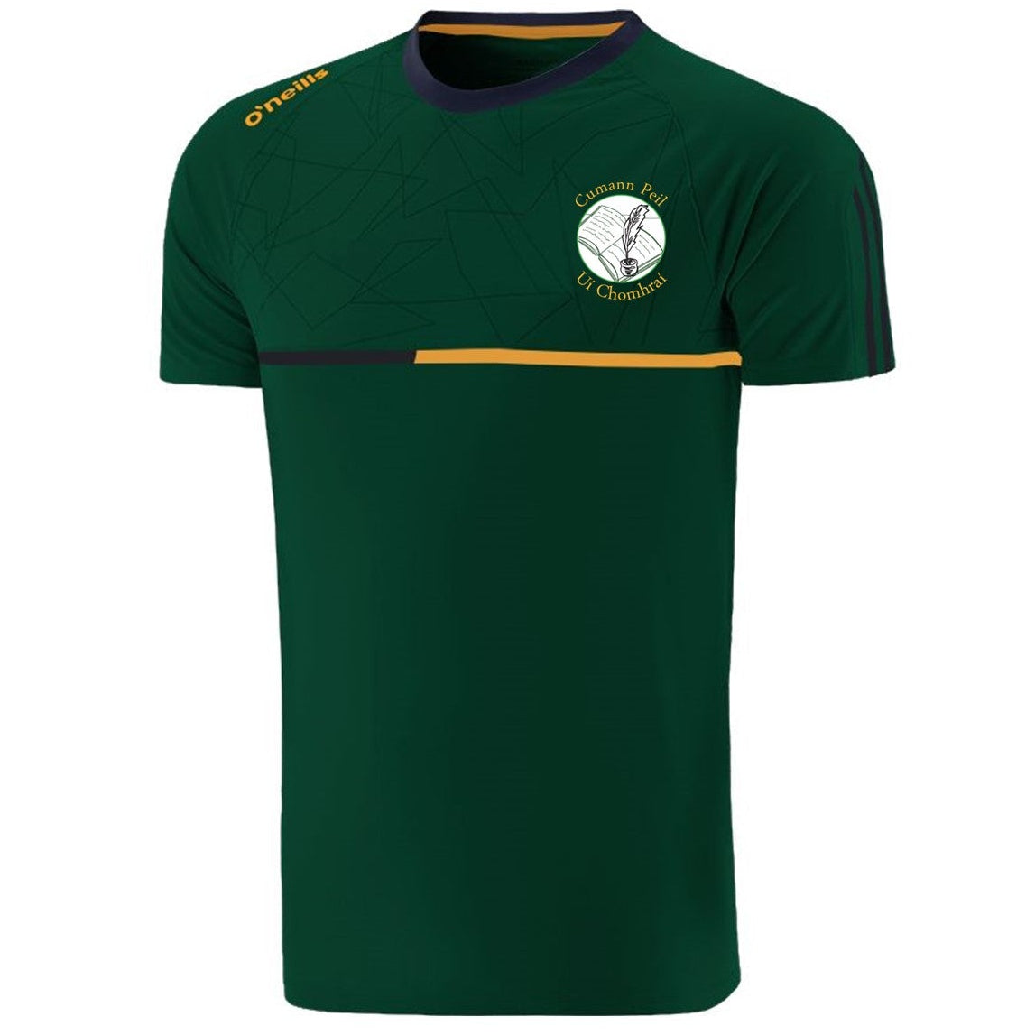 O'Neills O'Currys Synergy Tee Shirt Bottle Green Amber