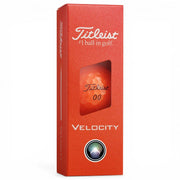Titleist Velocity Golf Balls 3 Pack Orange