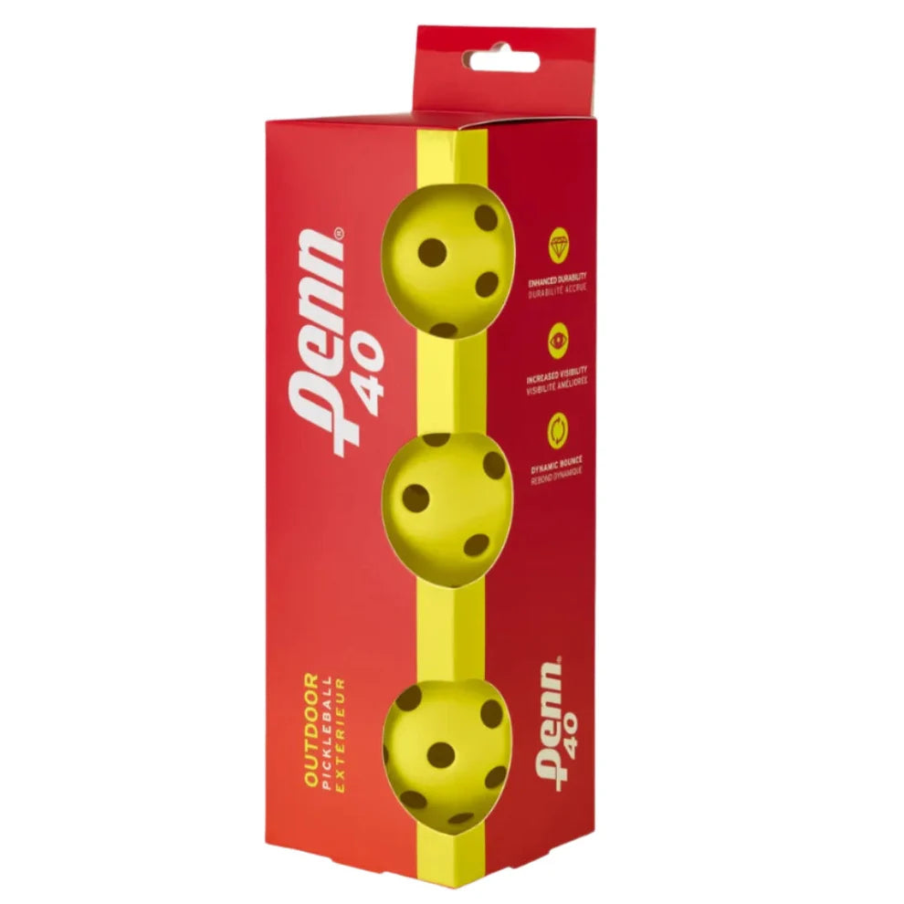 Penn 40 Pickleball Ball x 3