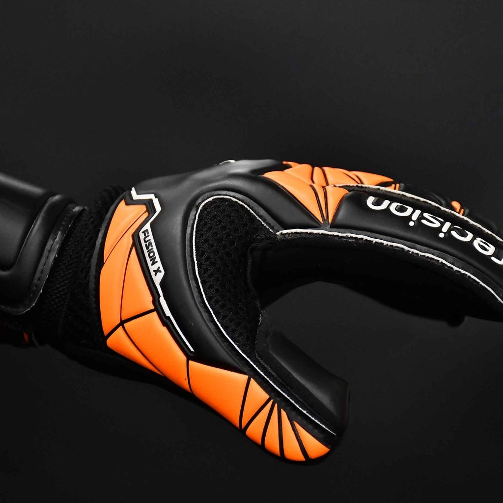 Precision Junior Fusion X Roll Finger Protect Goalkeeper Gloves