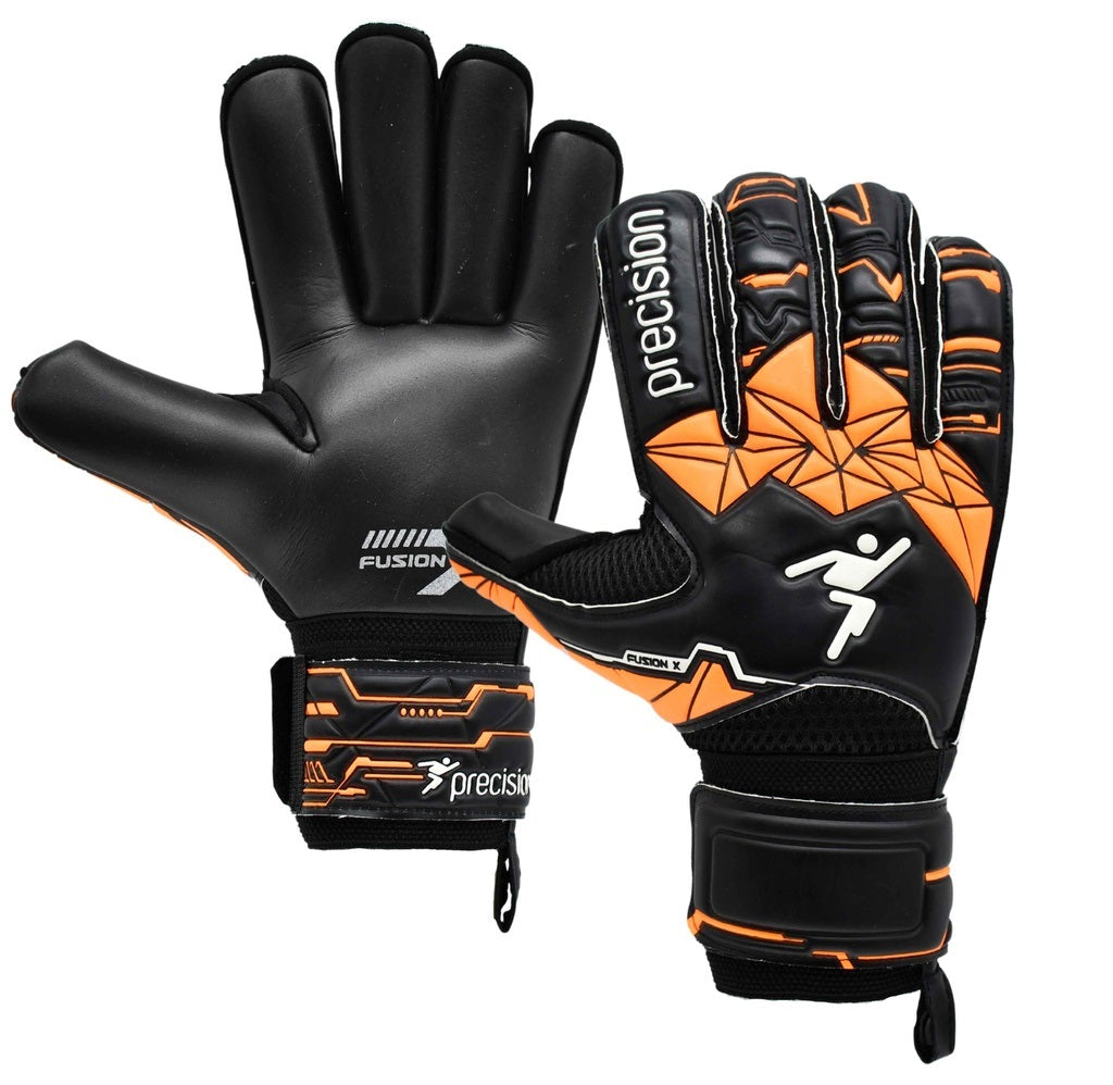 Precision Junior Fusion X Roll Finger Protect Goalkeeper Gloves