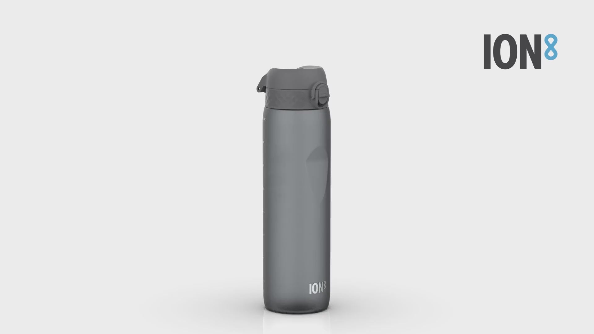 Load video: ION8 Quench 1L Waterbottle Grey