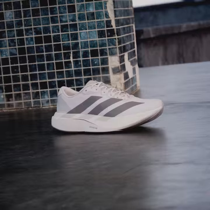Load video: Adidas Adizero EVO SL Woven Women's Running Shoes Putty Mauve