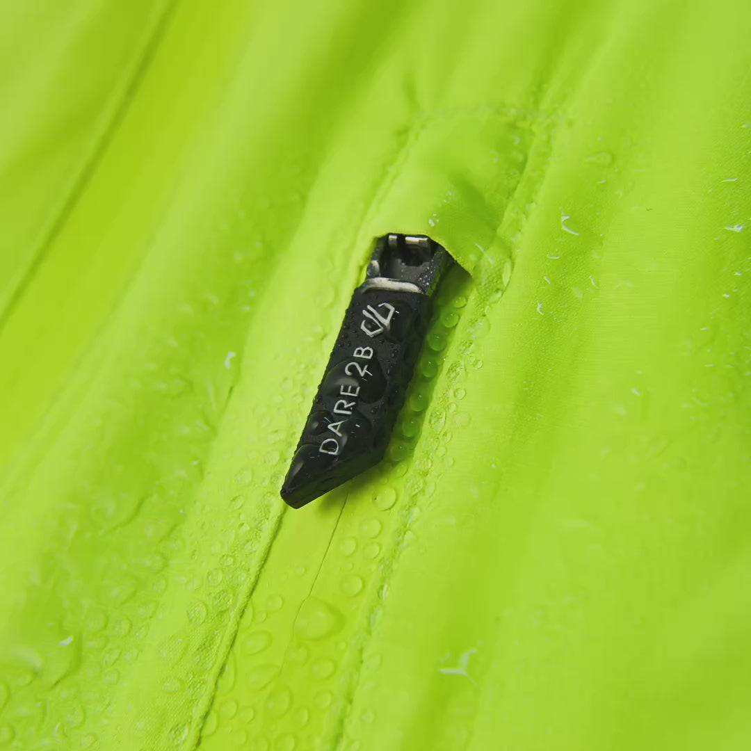 Load video: Dare2b Women's Tor Cycle Jacket Fluro Yellow
