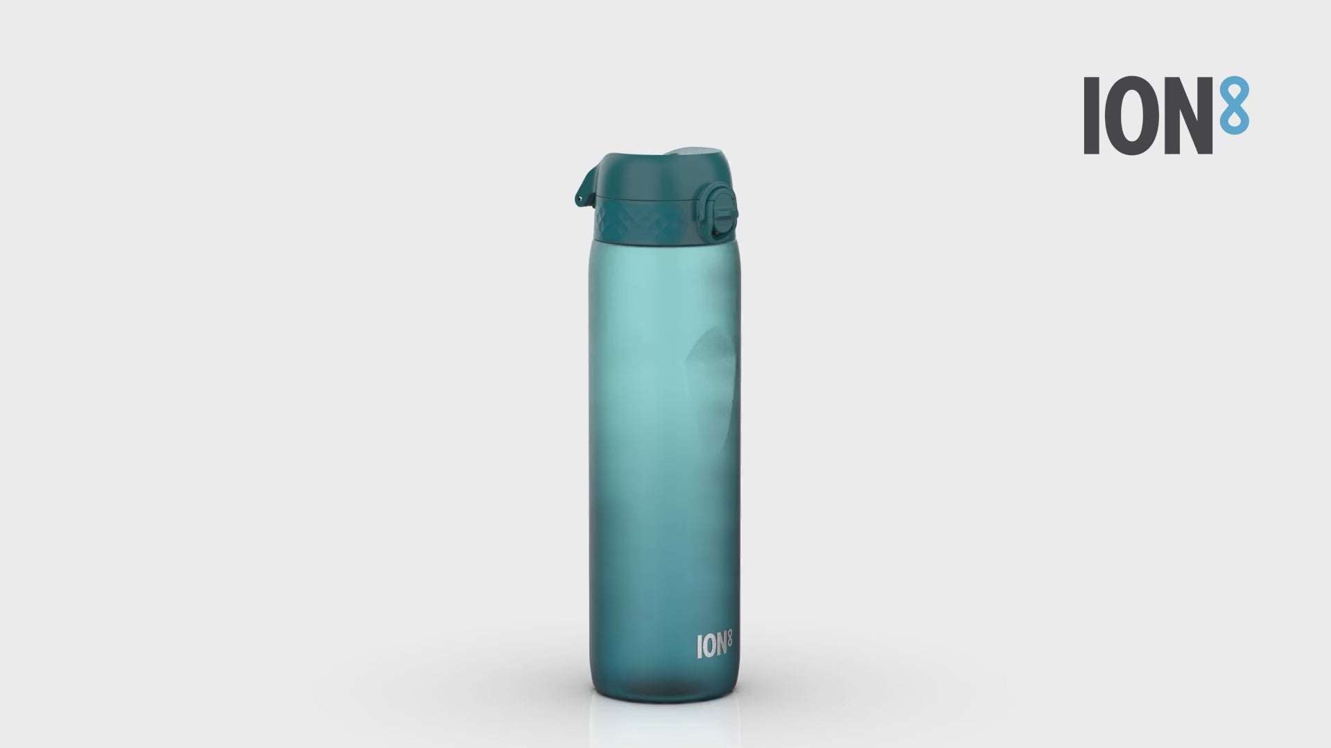 Load video: ION8 Quench 1L Waterbottle Sonic Teal Blue Motivator