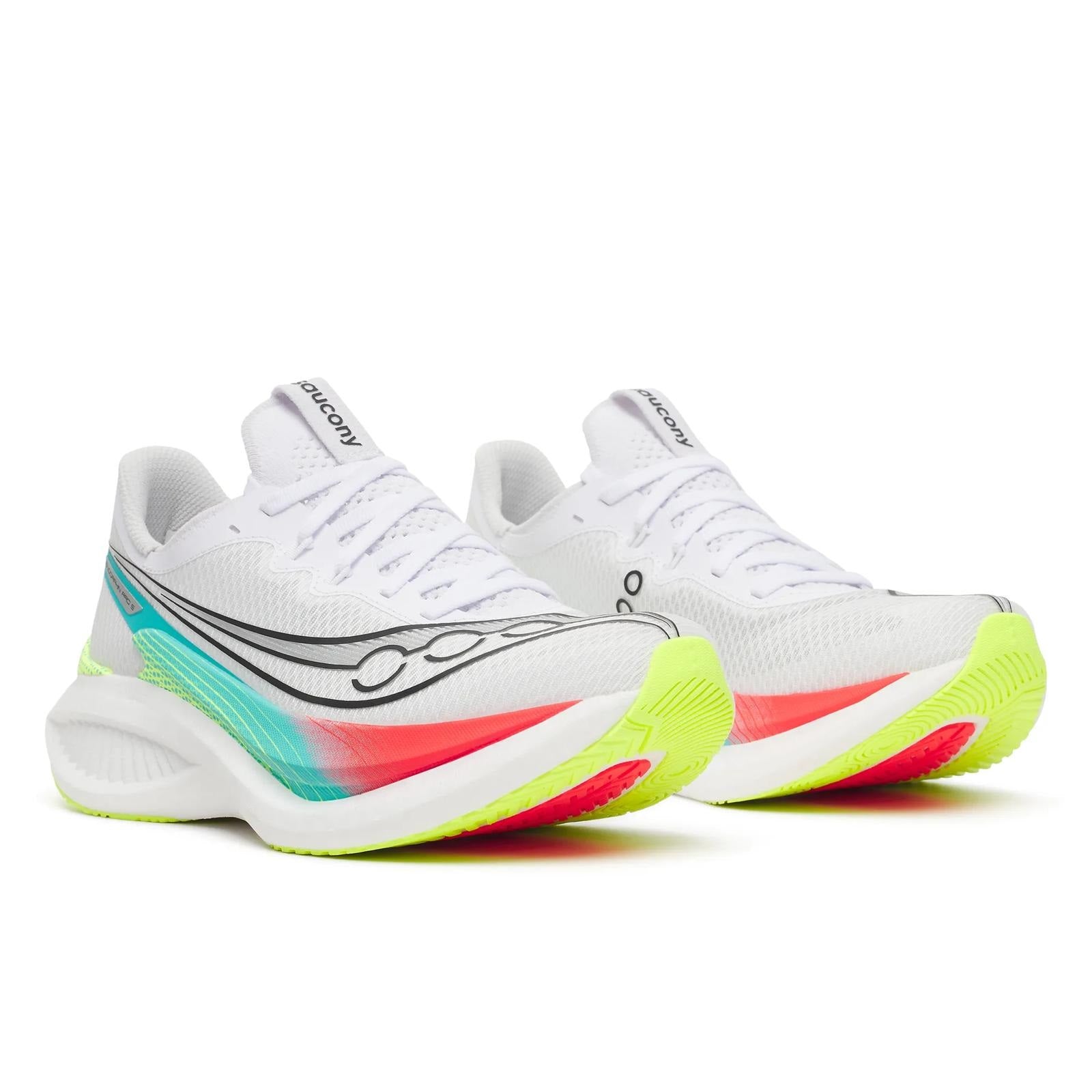 Saucony  Endorphin Pro 5 Women's Running Shoes White Multi