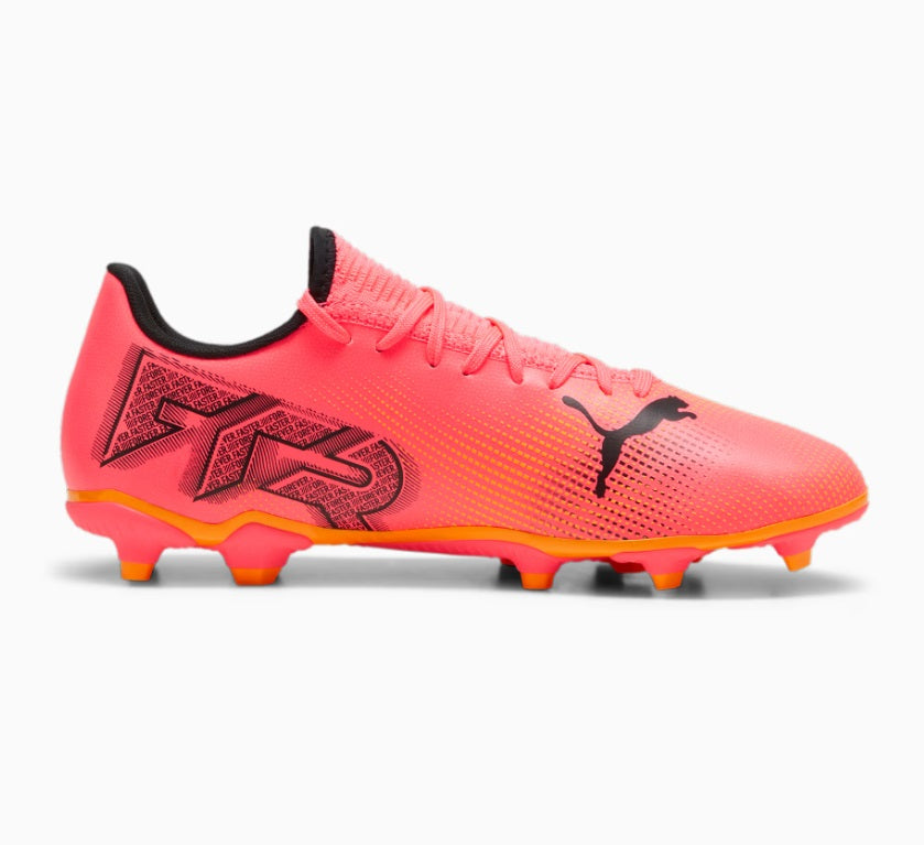 Puma Future 7 Play Firm Ground Football Boots Sunset Glow
