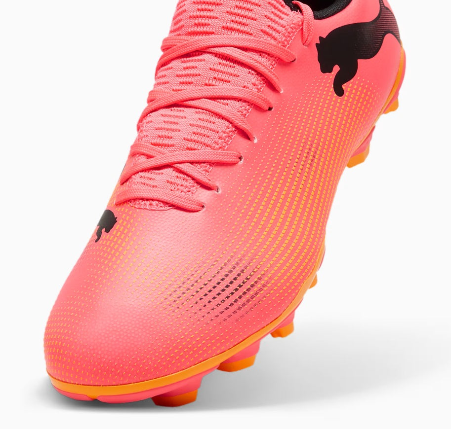 Puma Future 7 Play Firm Ground Football Boots Sunset Glow