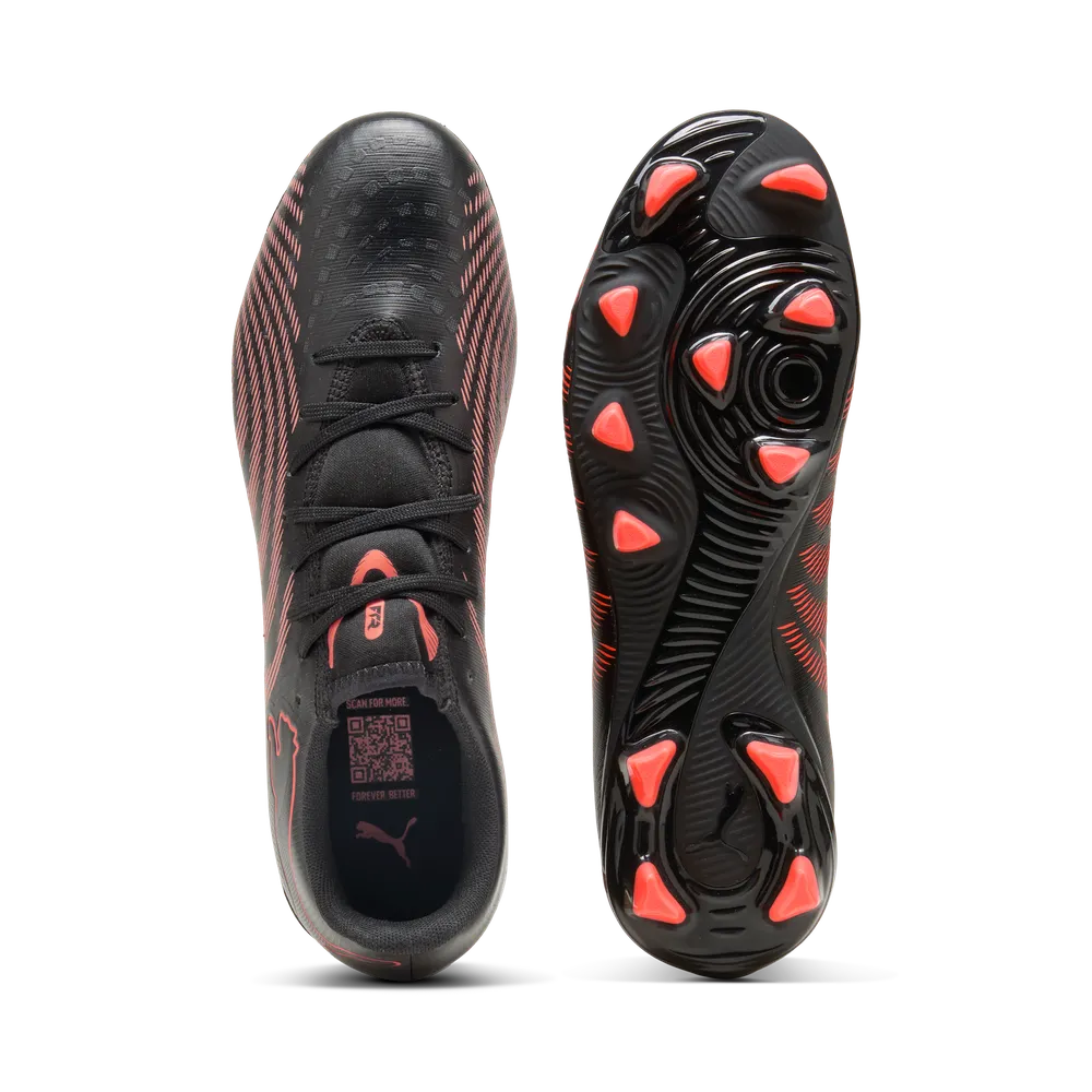 Puma future 9 Play Firm Ground Football Boots Black Red