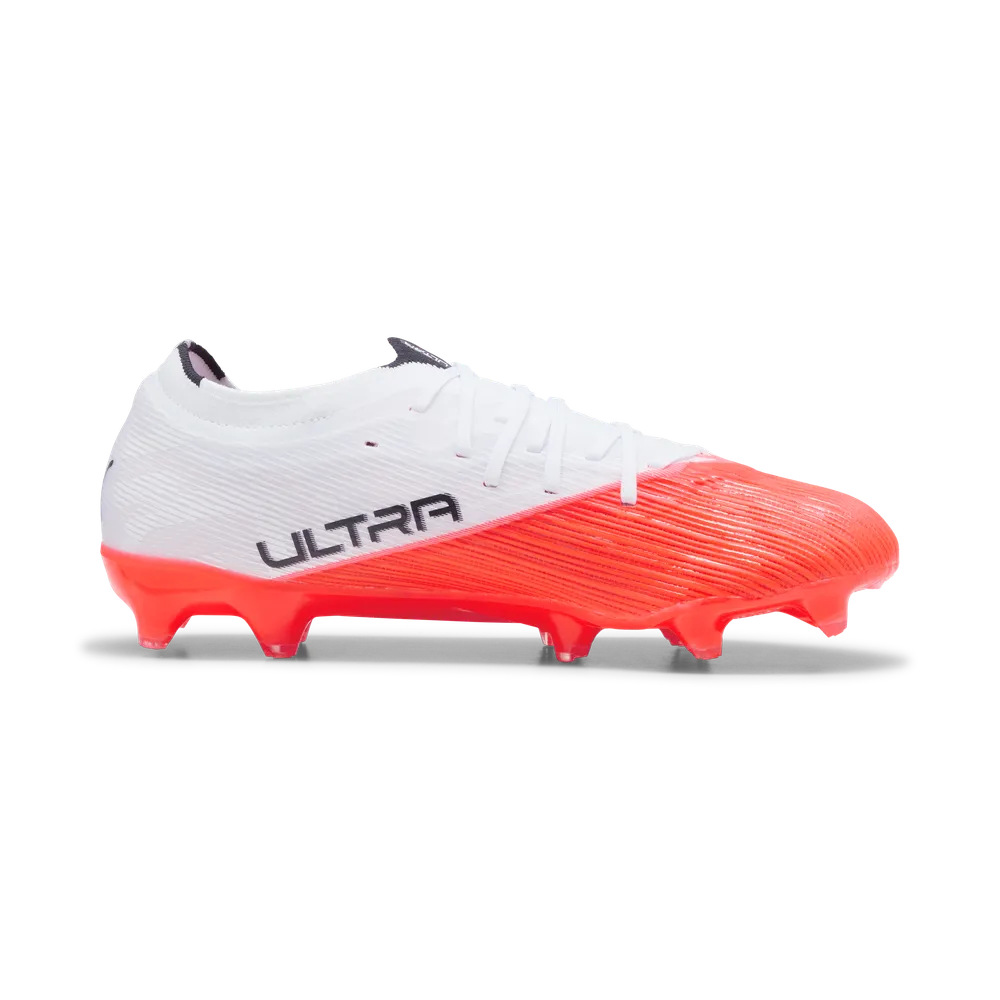 Puma Ultra Nitro 7 Match Firm Ground Unisex Football Boots Red White