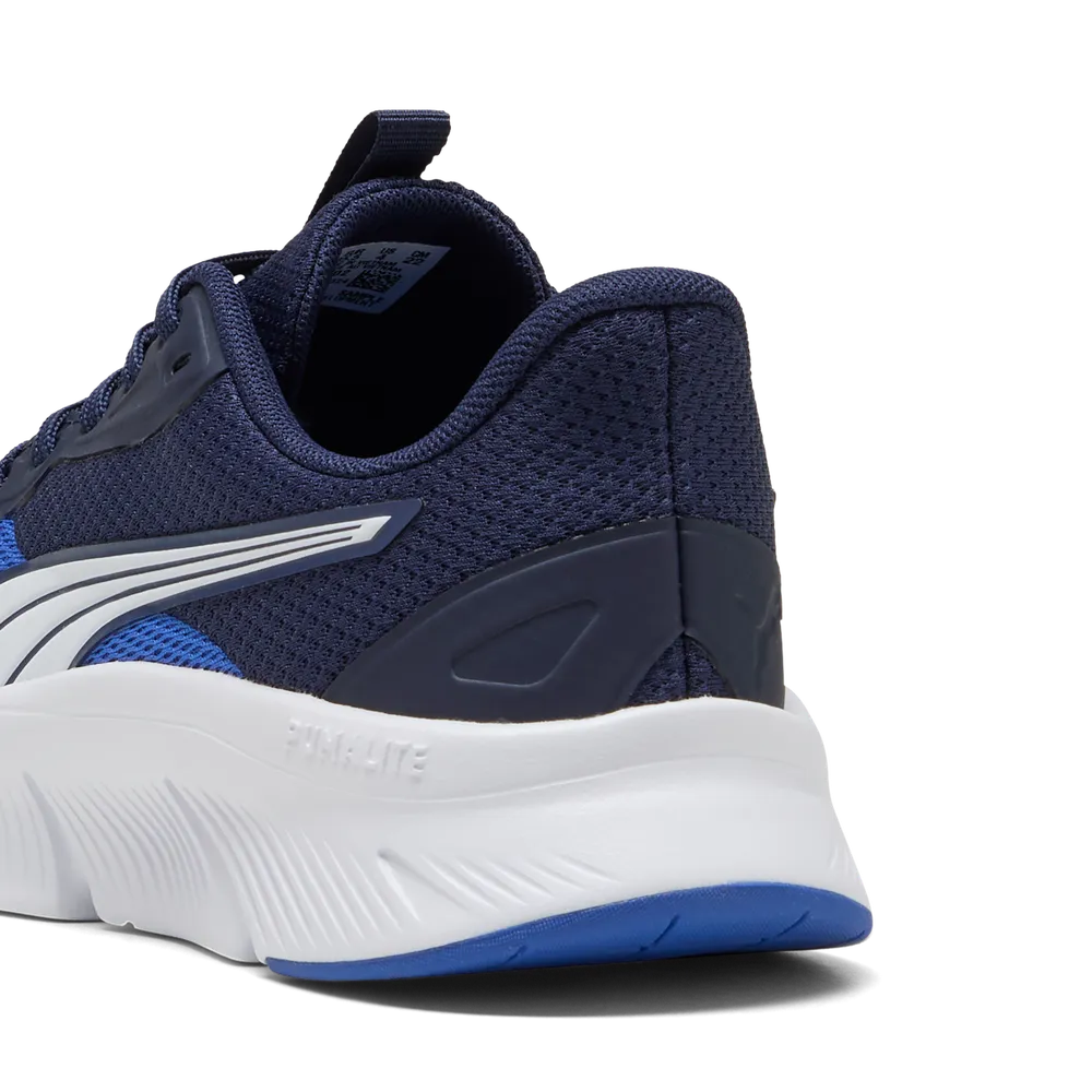 Puma FlexFocus Lite Modern Junior Trainers Navy Blue