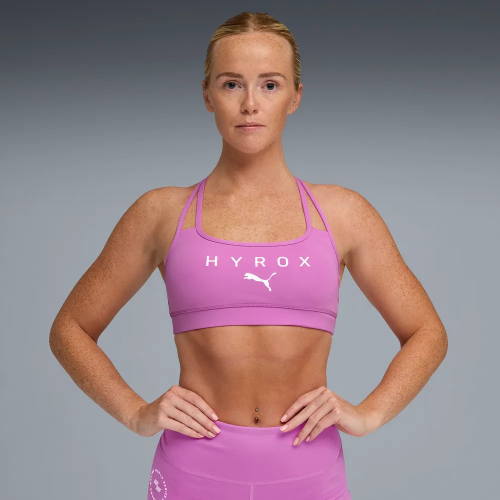 Puma Women's Hyrox Move Strappy Bra Orchid