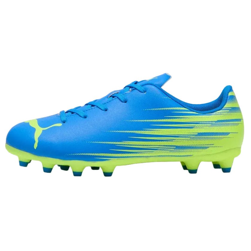 Puma Attacanto II Firm Ground Junior Football Boots Blue Lime