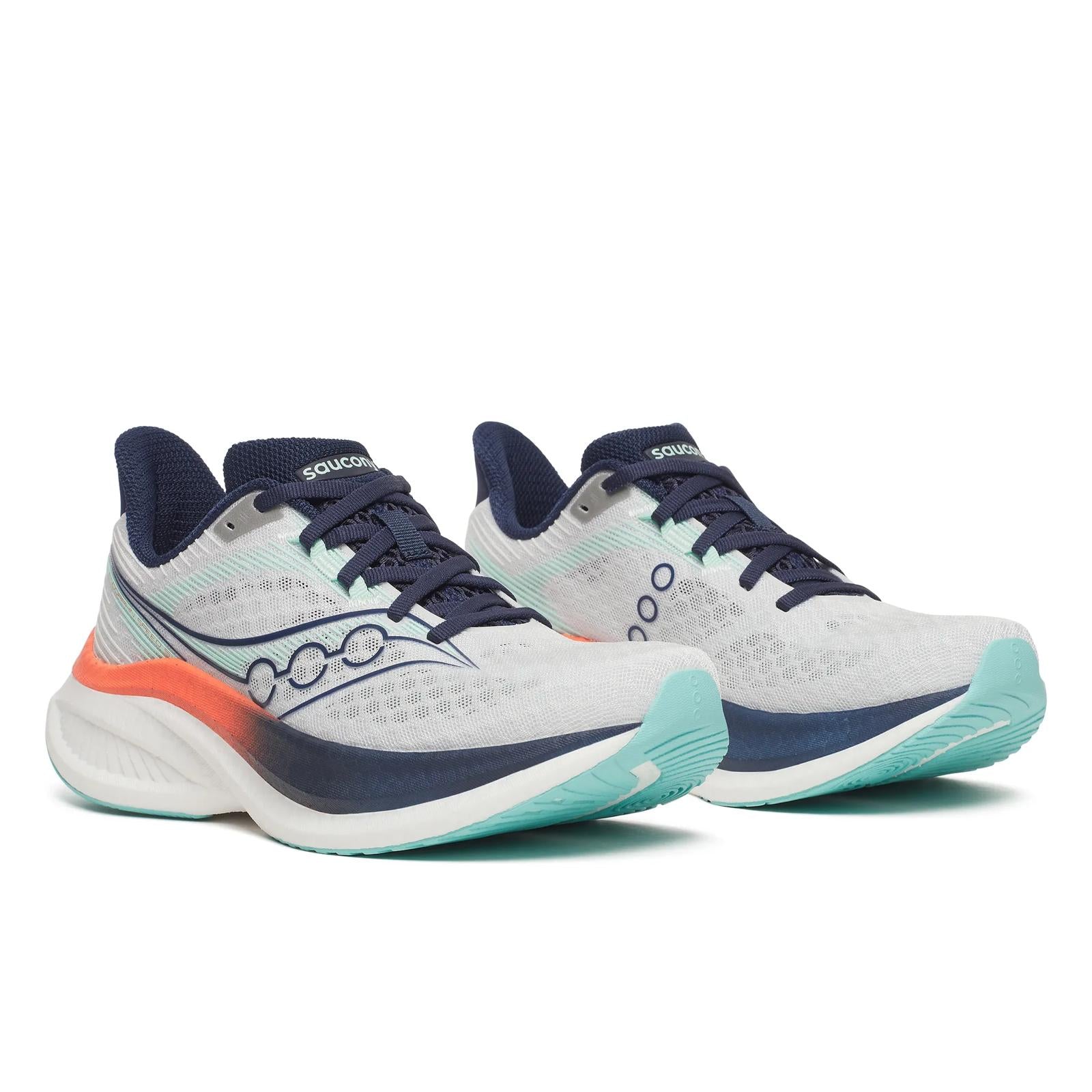 Saucony Endorphin Speed 5 Women's Running Shoes White Navy