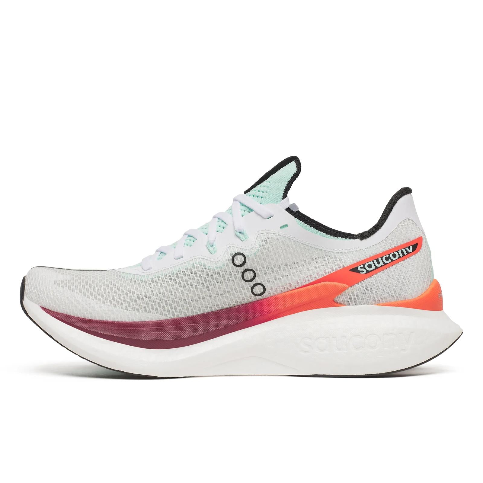 Saucony Endorphin Pro 5 Men's Running Shoes White Crimson