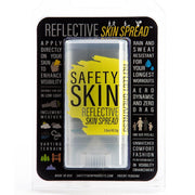 Packaging of Safety Skin reflective skin spread on a white background