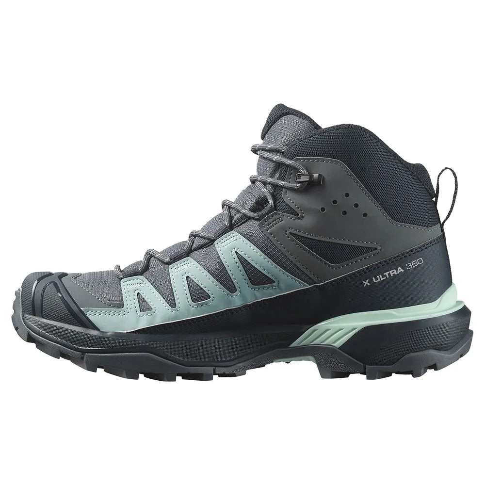 Salomon Women's X Ultra 360 Gore-Tex Mid Trail Boots Carbon Tourmaline