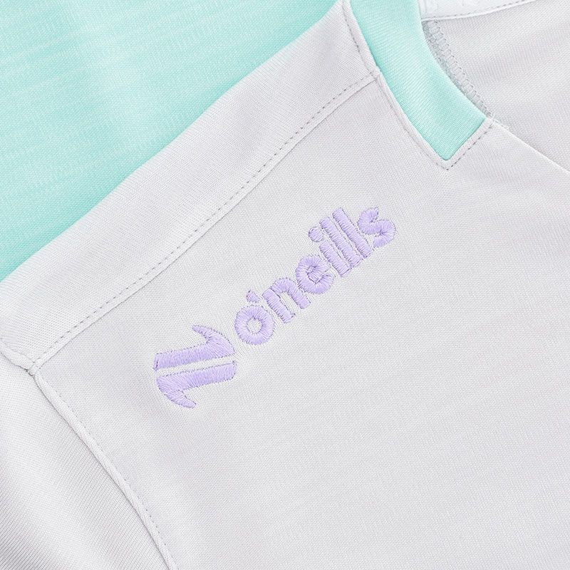 O'Neills Clare GAA Women's Sedona T-Shirt Green Silver Purple