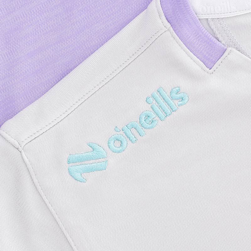 O'Neills Clare GAA Women's Sedona T-Shirt Purple White Green