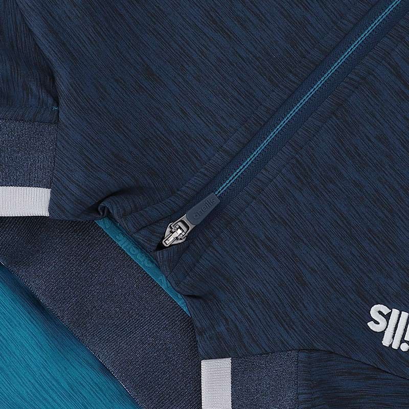 O'Neills Clare GAA Men's Sedona Brushed Half Zip Top Blue Marine