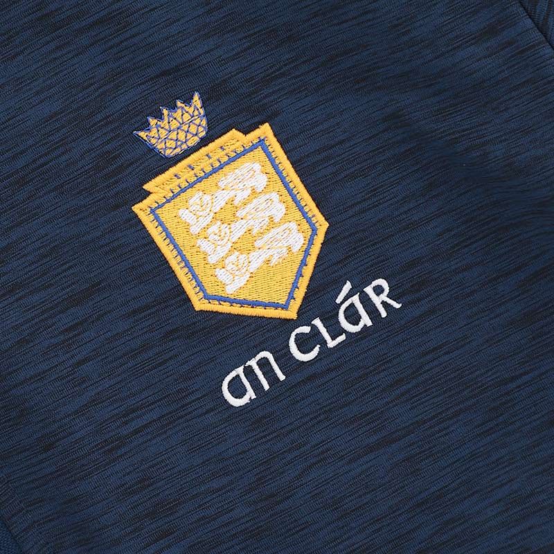O'Neills Clare GAA Men's Sedona Brushed Half Zip Top Blue Marine