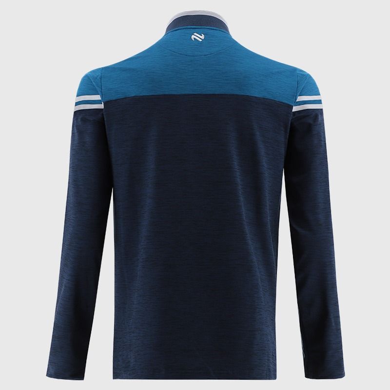 O'Neills Clare GAA Men's Sedona Brushed Half Zip Top Navy Blue