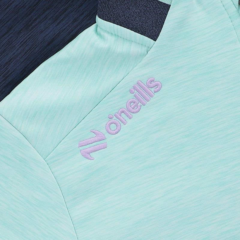 O'Neills Clare GAA Women's Sedona Brushed Half Zip Top Marine Green Purple