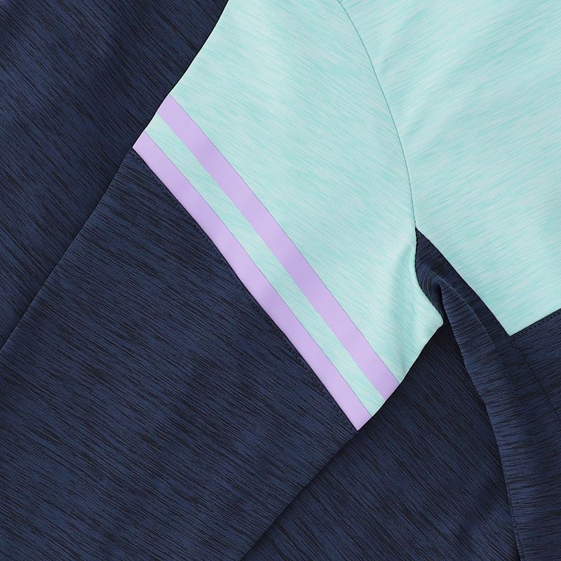 O'Neills Clare GAA Women's Sedona Brushed Half Zip Top Marine Green Purple