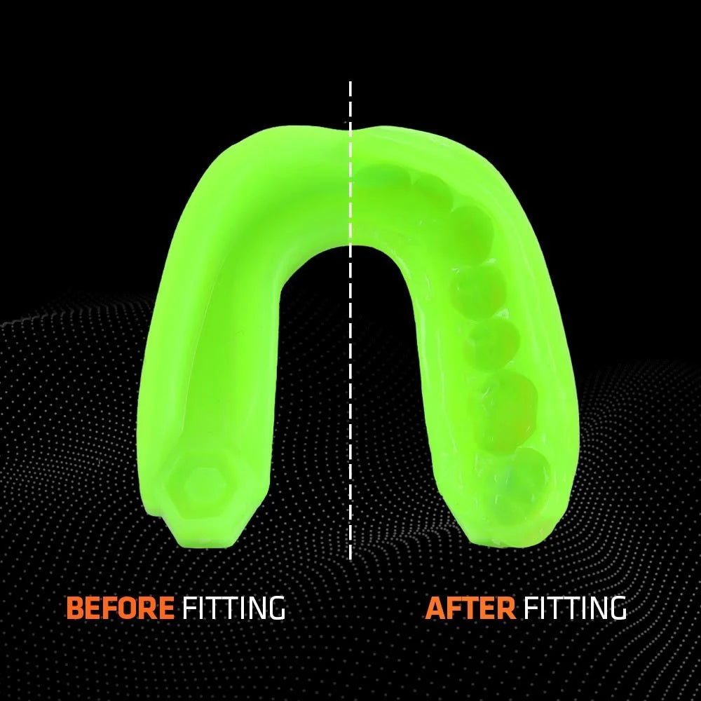 Shock Doctor Gel Max Mouthguard Fluro Green