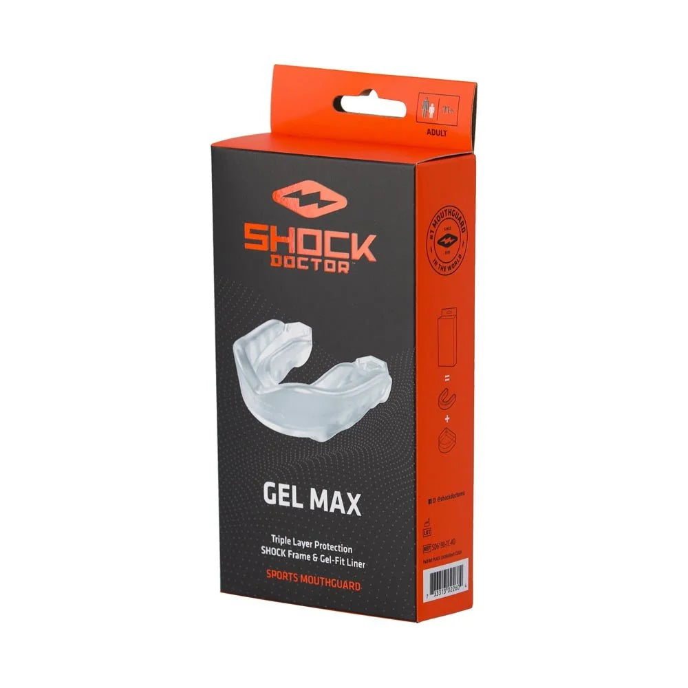 Shock Doctor Gel Max Mouthguard White
