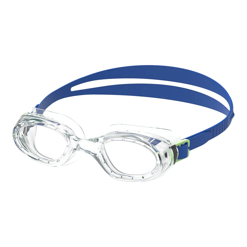 Speedo Futura Hydrospex Swimming Goggles Junior Blue Clear