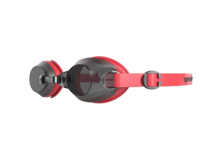 Speedo Jet Swimming Goggles Lava Red Smoke