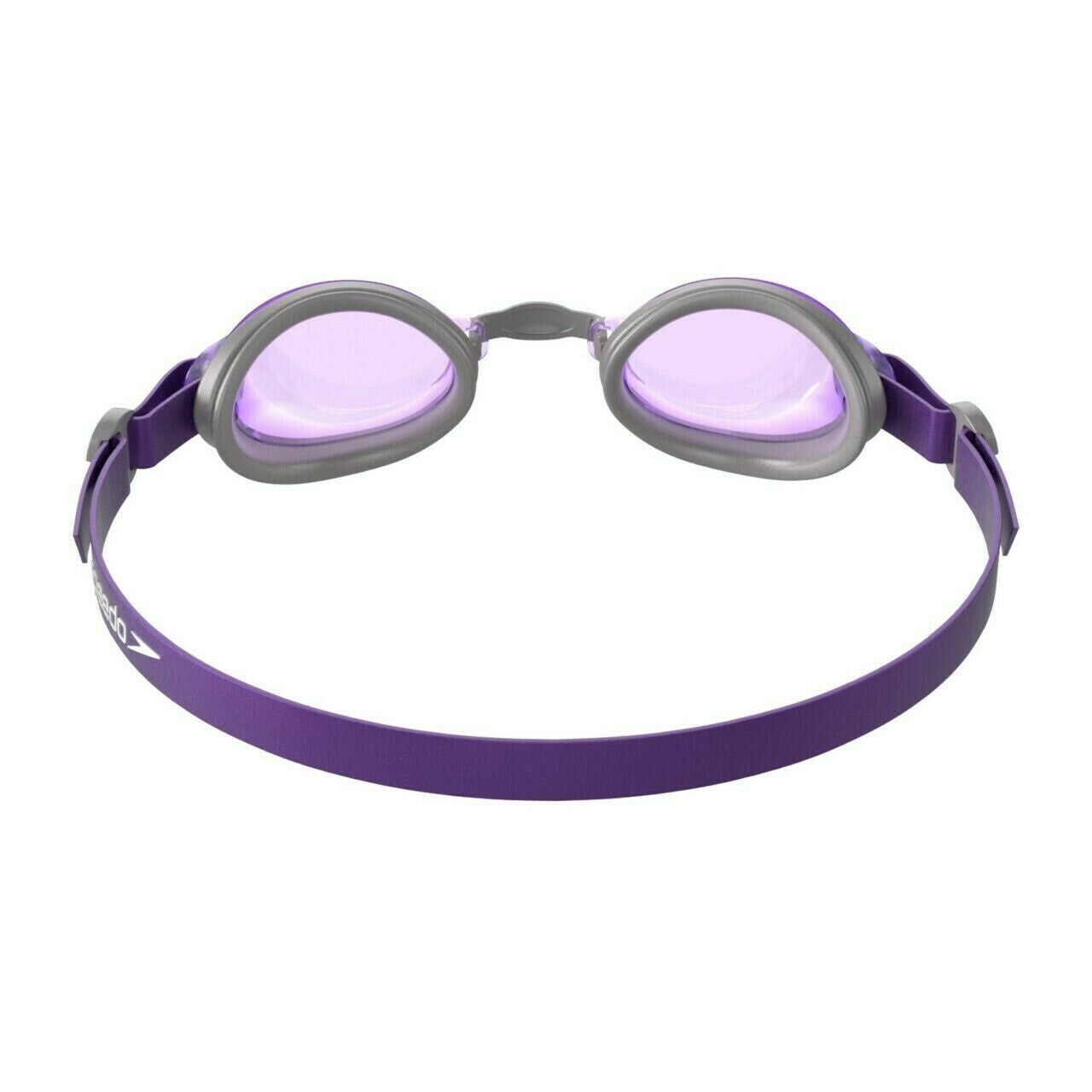 Speedo Jet Swimming Goggles Purple Grey