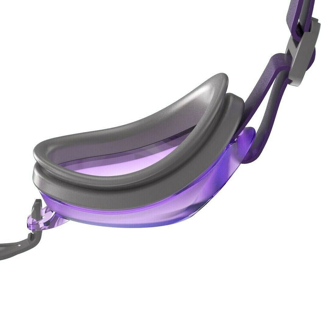 Speedo Jet Swimming Goggles Purple Grey