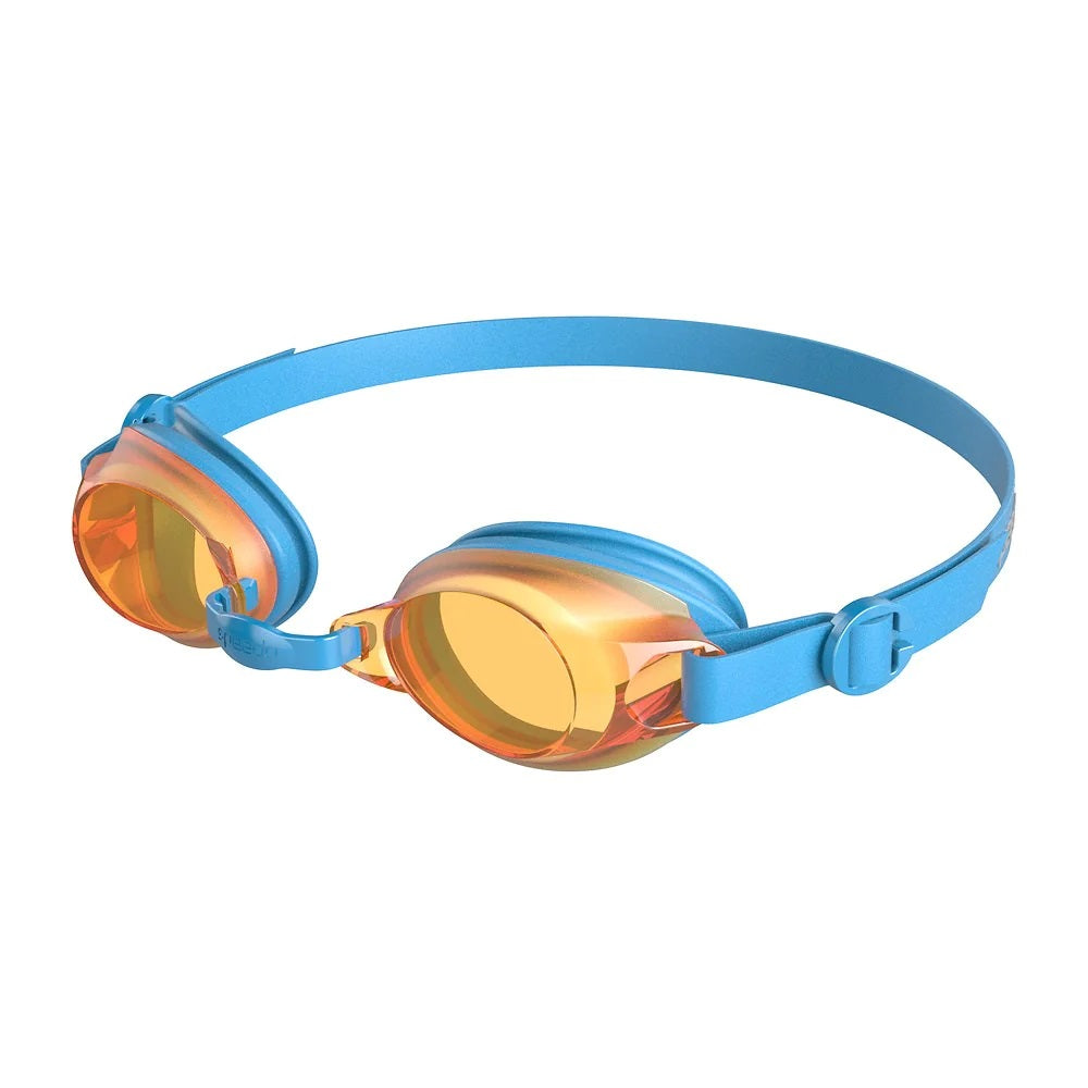 Speedo Jet Junior Swimming Goggles Blue Orange