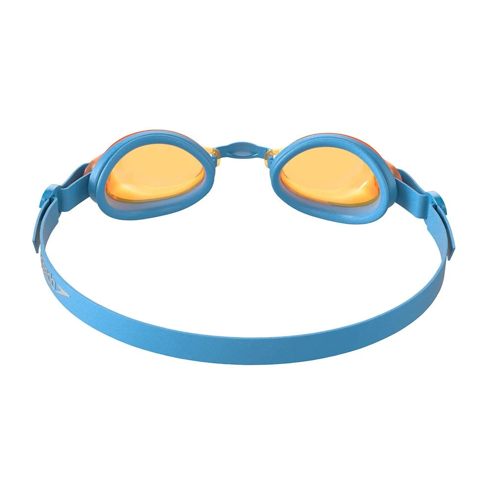 Speedo Jet Junior Swimming Goggles Blue Orange