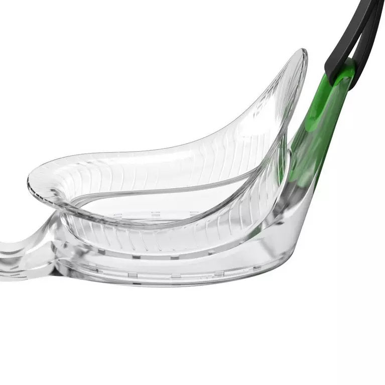 Speedo Futura Classic Swimming Goggles Clear Lime