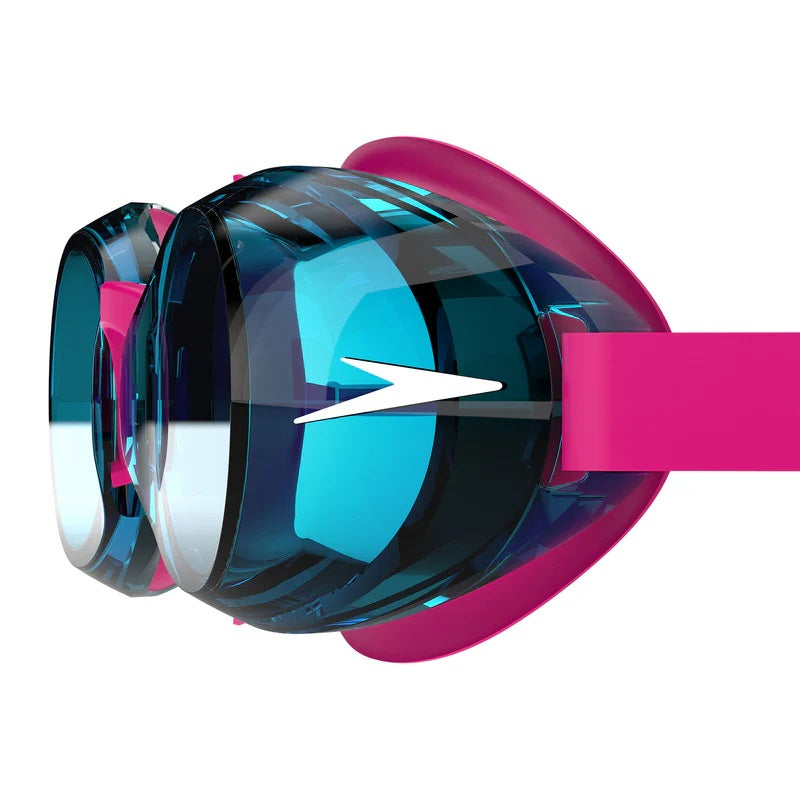 Speedo Jet 2.0 Junior Swimming Goggles Pink Blue