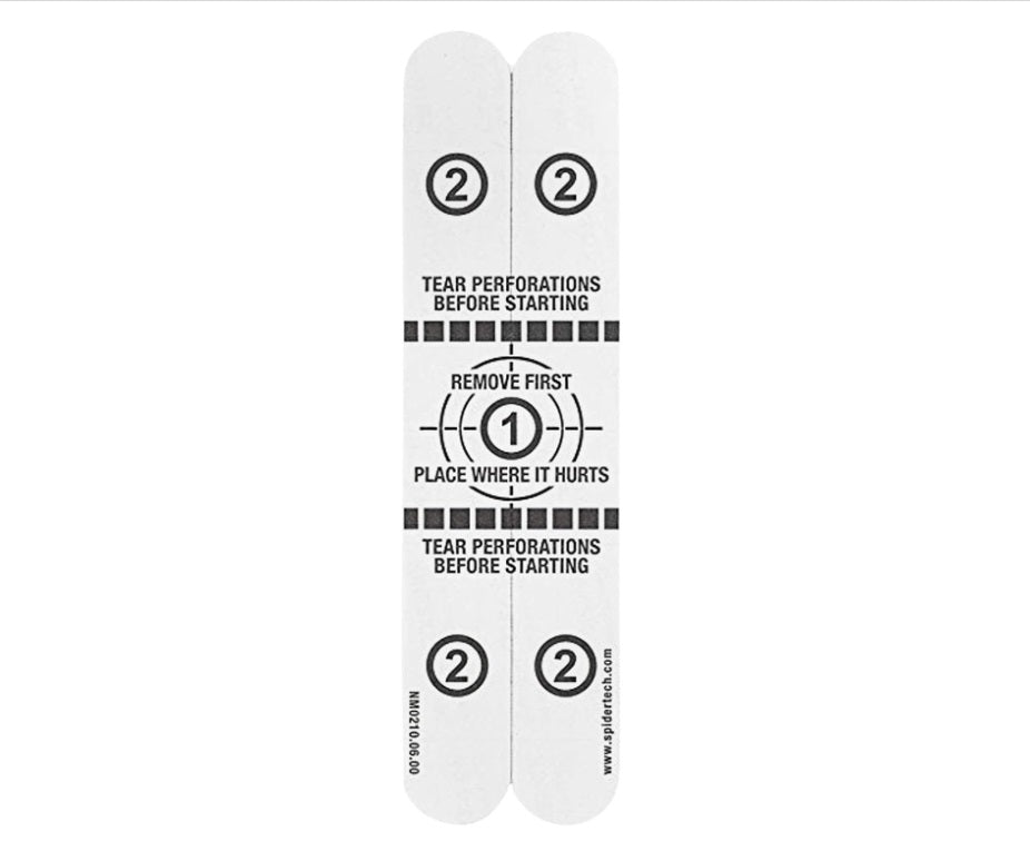 Spidertech X Spider Sports Tape Blue Twin Pack