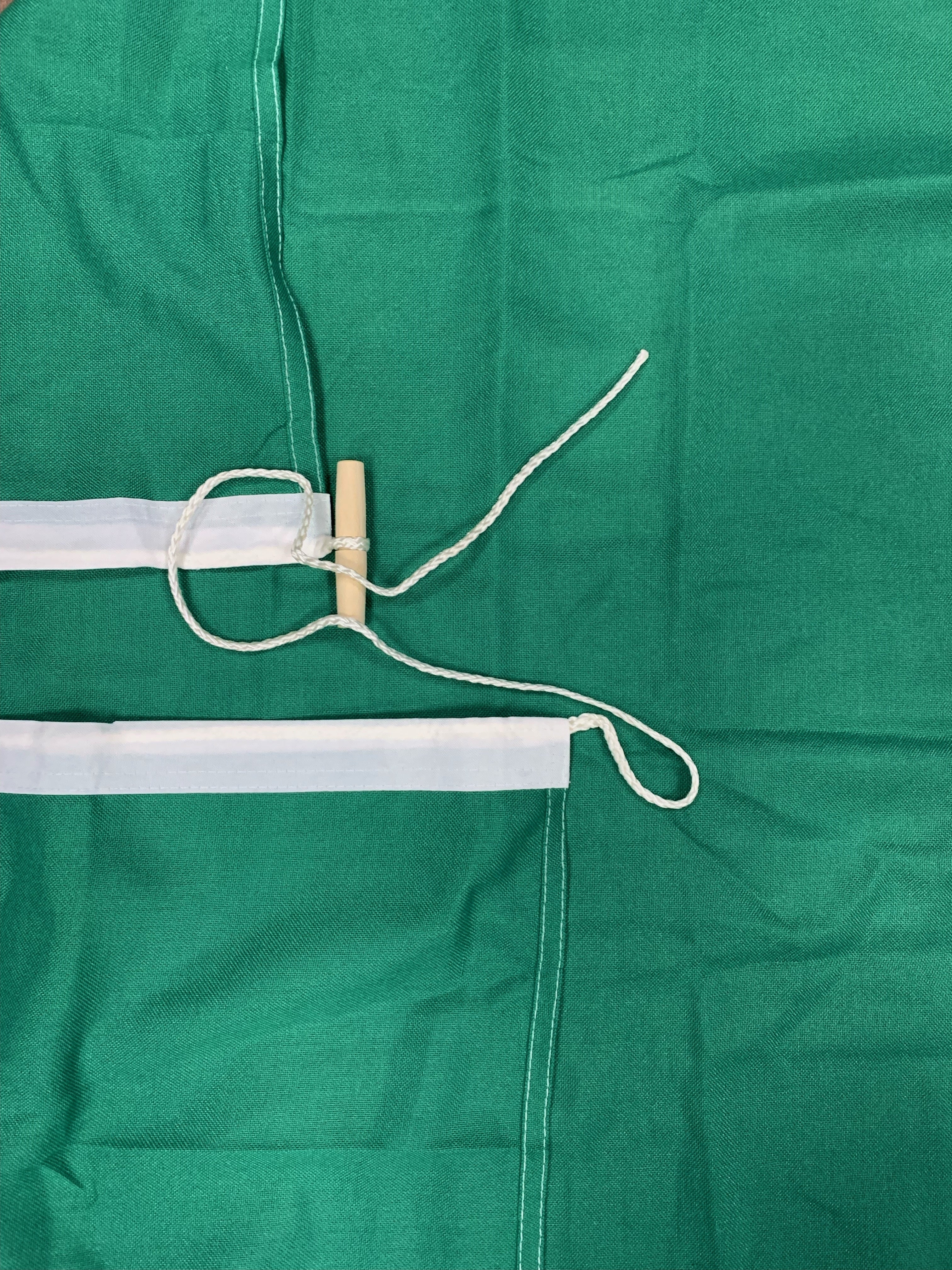 TCF Heavy Duty Flag 6x3 Green White