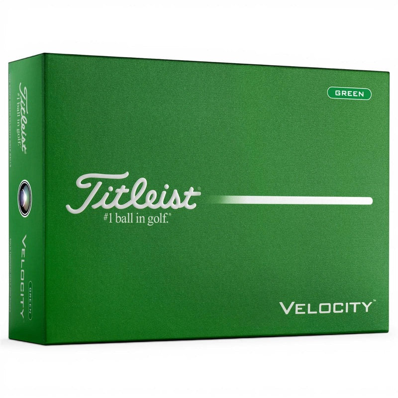 Titleist Velocity Golf Balls 12 Pack Green