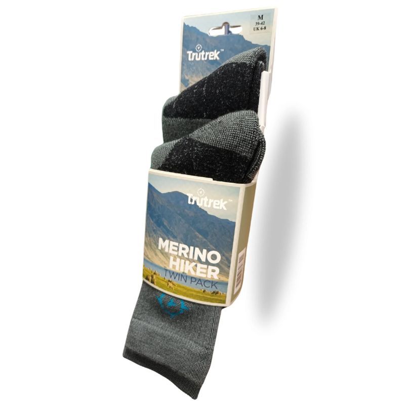 Trutrek Merino Hiker Socks Twin Pack