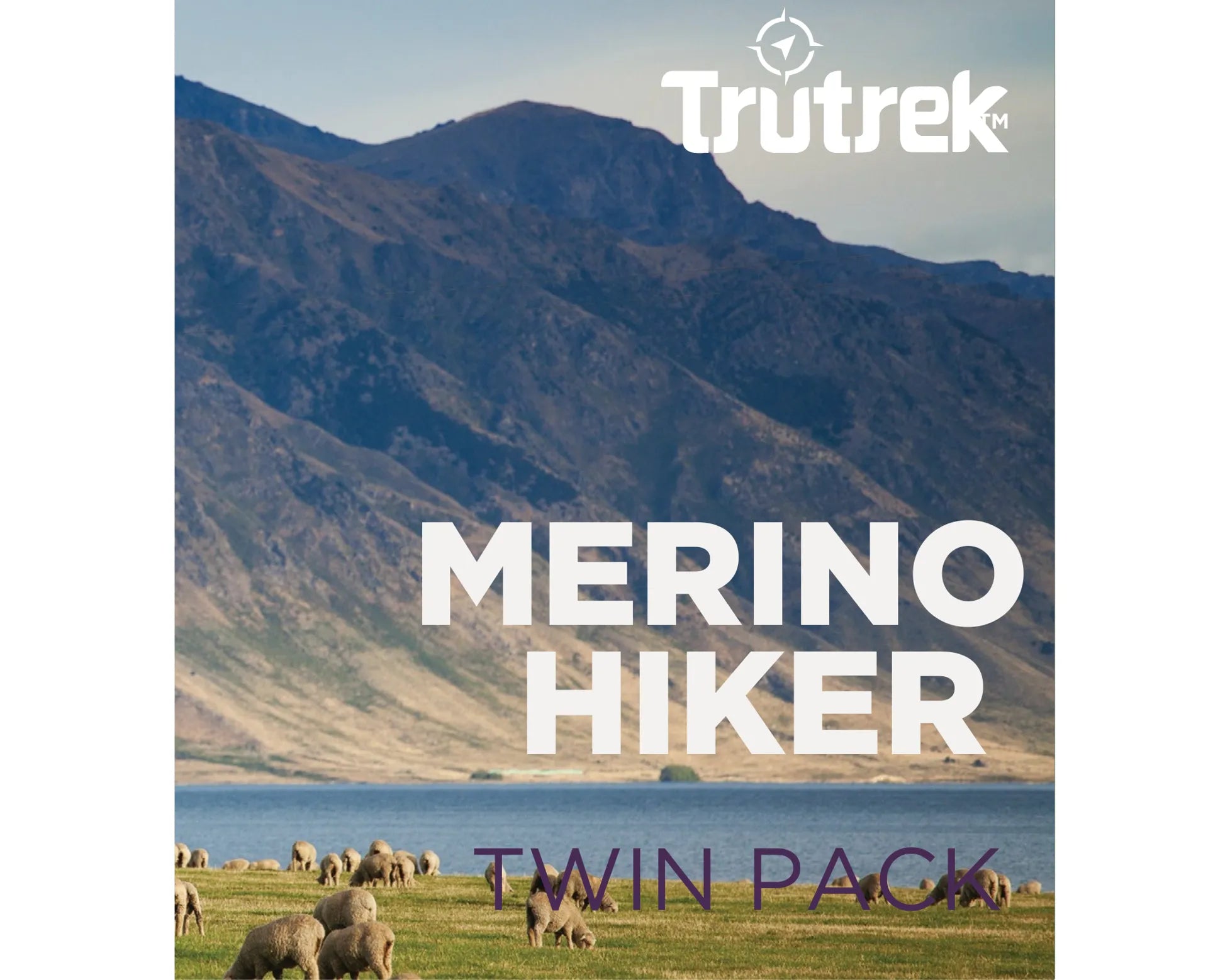 Trutrek Merino Hiker Socks Twin Pack