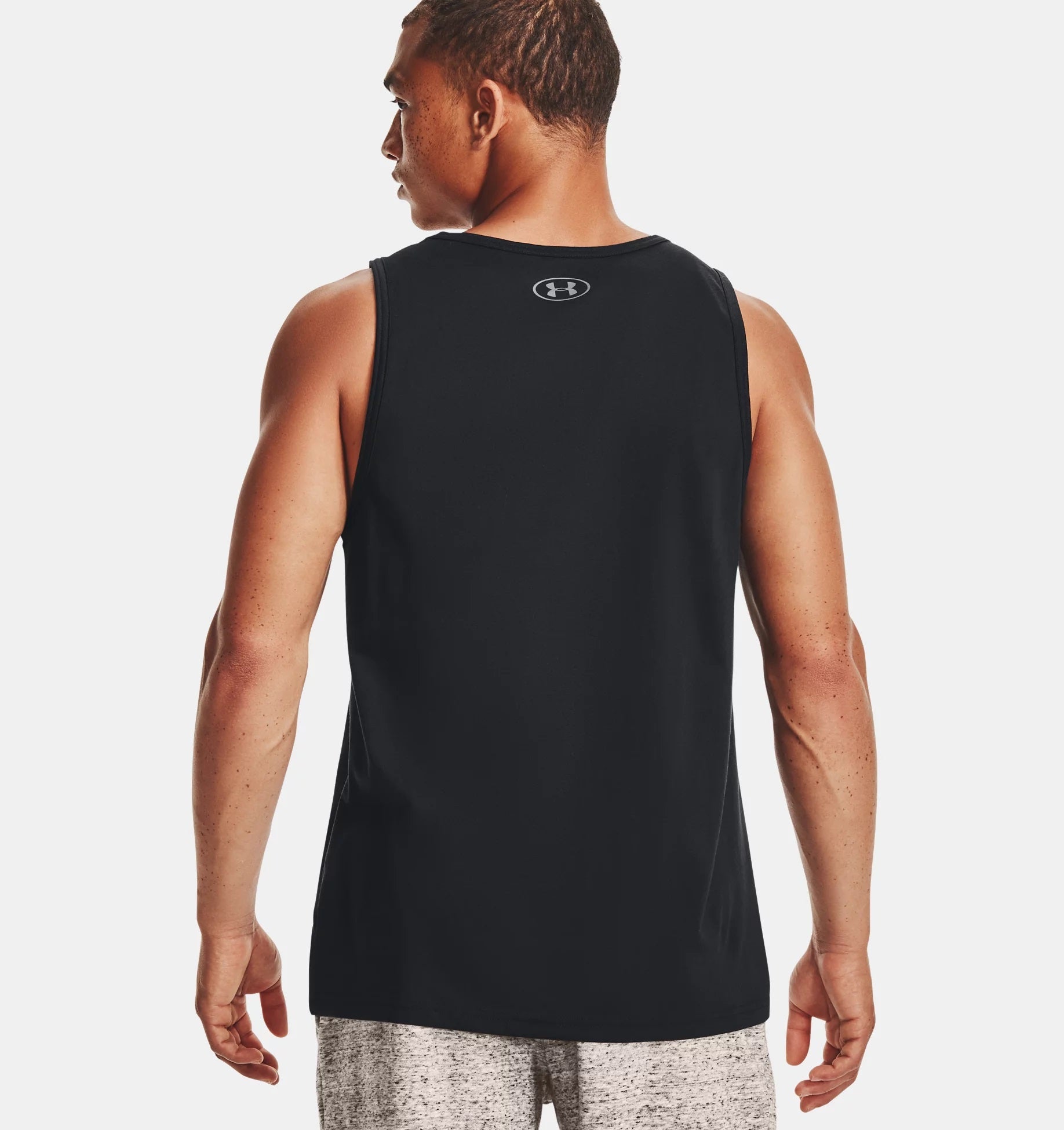 Under Armour Sportstyle Logo Tank Black