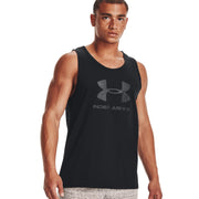 Under Armour Sportstyle Logo Tank Black