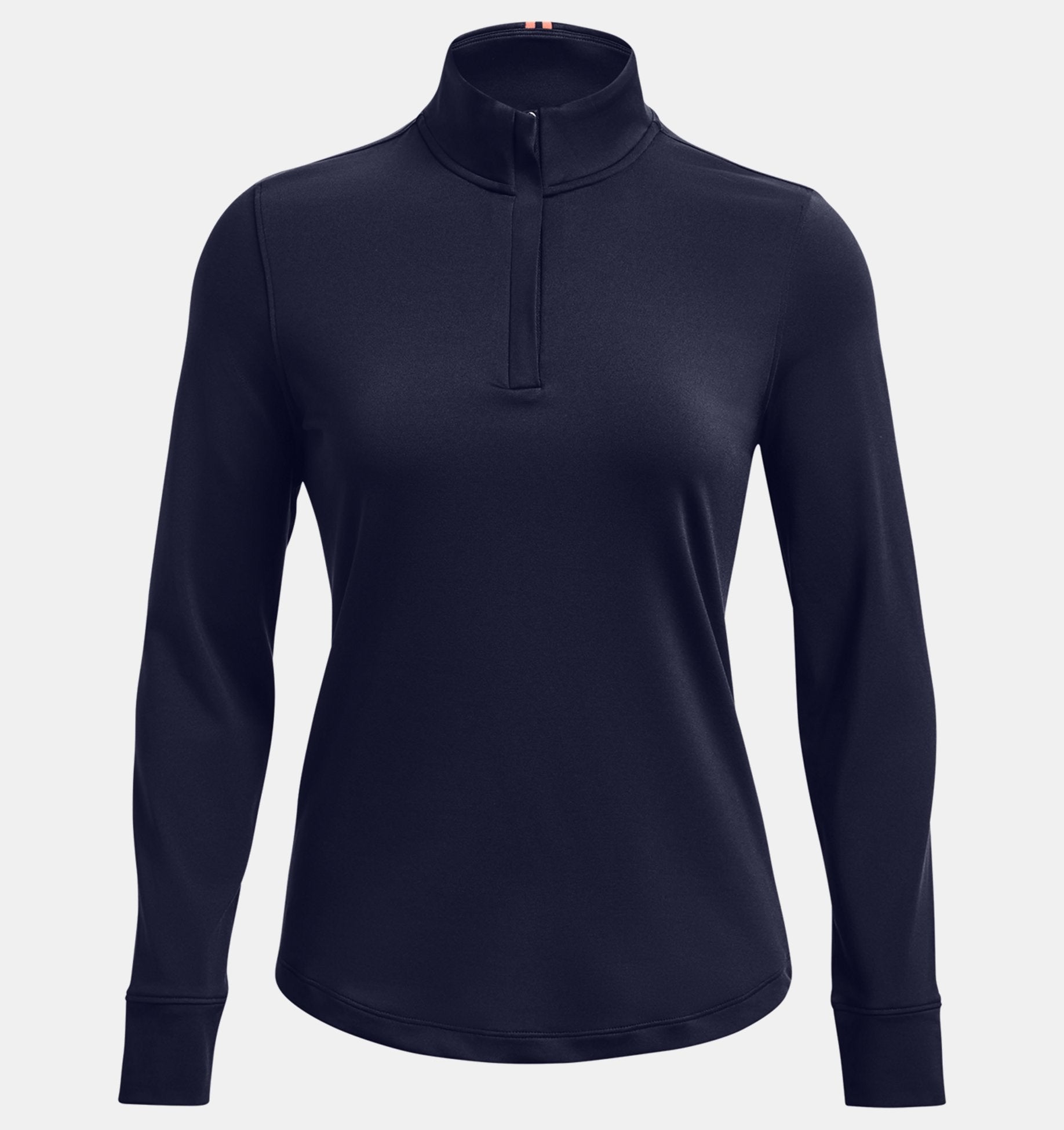 Under Armour Playoff ¼ Zip Top Navy Pink