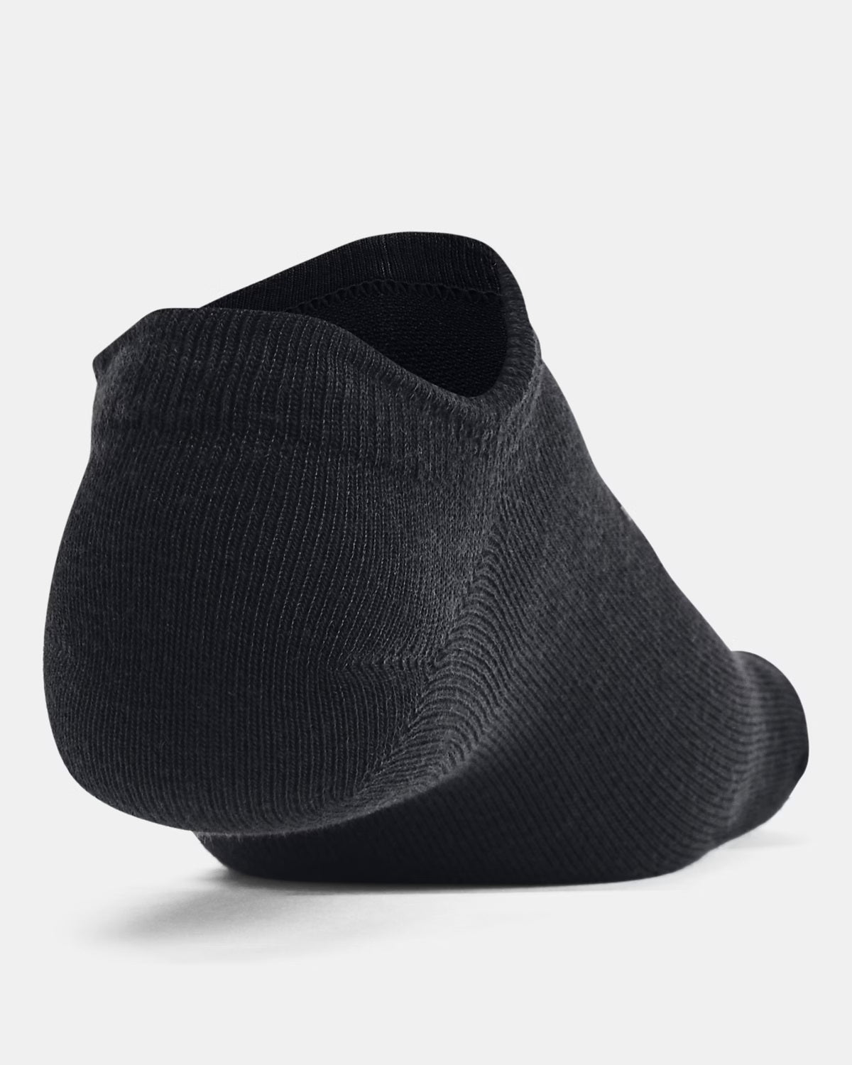 Under Armour Essential Unisex 6-Pack No-Show Socks Black