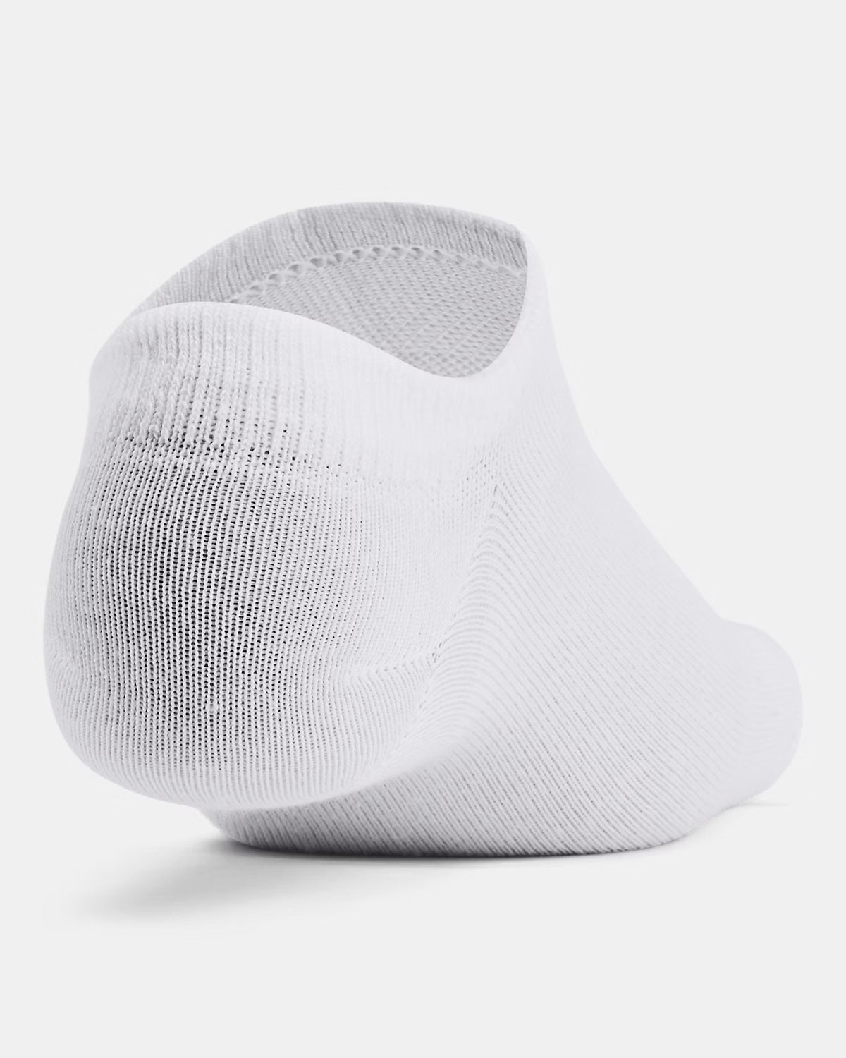 Under Armour Essential Unisex 6-Pack No-Show Socks White