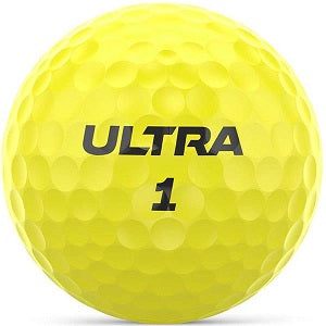 Wilson Ultra Distance Golf Balls 15 Pack Yellow